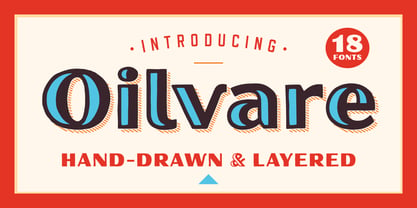 Oilvare Font Poster 1