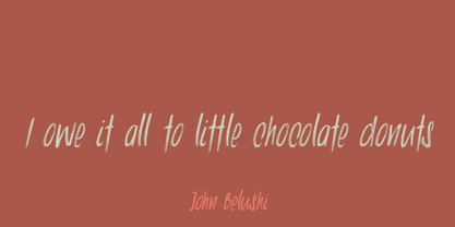 Chocolatte Font Poster 5