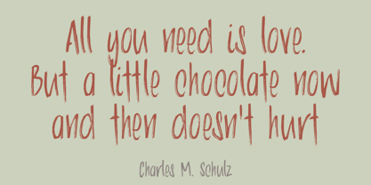 Chocolatte Font Poster 4