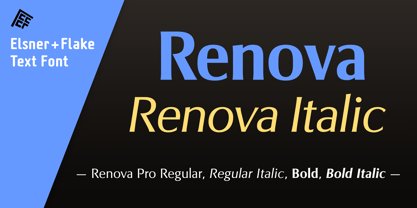 Renova Pro Font Poster 3