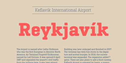 Geogrotesque Slab Font Poster 6