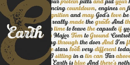 UT Triumph Font Poster 6