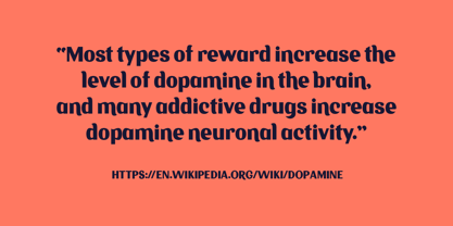 Dopamine Font Poster 3