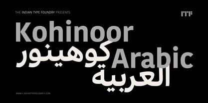 Kohinoor Arabic Font Poster 1