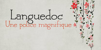 Languedoc Font Poster 1