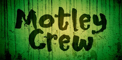 Motley Crew Font Poster 1