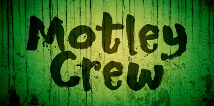 Motley Crew Fuente Póster 1