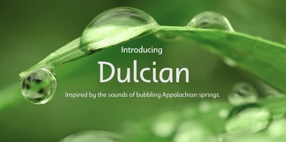 Dulcian Font Poster 1