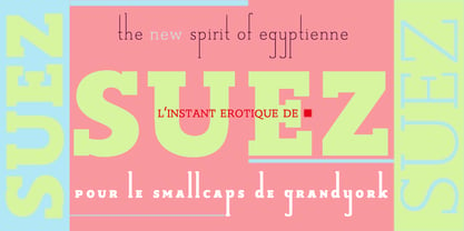 Suez Font Poster 1