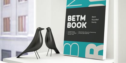 Betm Rounded Font Poster 5