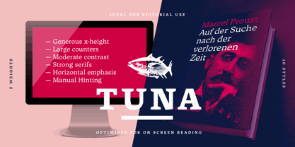 Tuna Font Poster 3