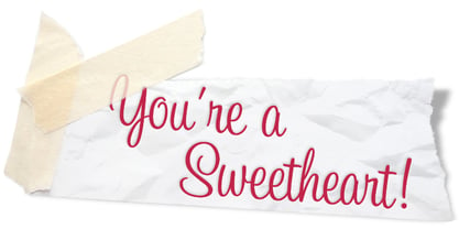 Sweetheart Script Police Poster 1