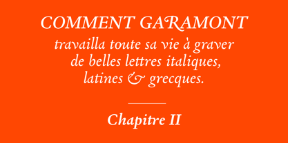 Garalda Font Poster 2