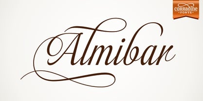 Almibar Font Poster 1