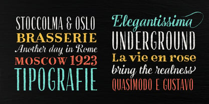 Gessetto Font Poster 5