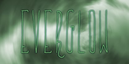 Everglow Font Poster 1