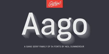 Aago Font Poster 1