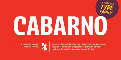 Cabarno Font Poster 1