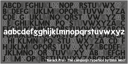 Barack Font | Webfont & Desktop | MyFonts