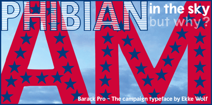 Barack Font Poster 5