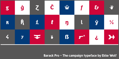 Barack Font Poster 7