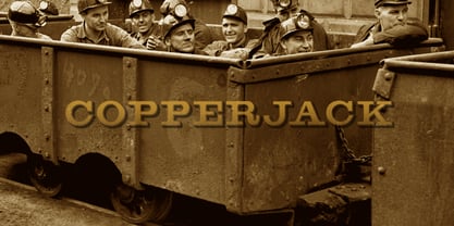 Copperjack Font Poster 2