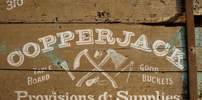 Copperjack Font Poster 1