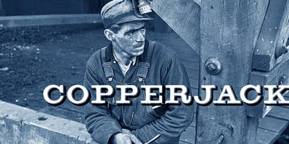 Copperjack Font Poster 3