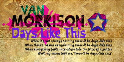 Days Like This Font Poster 8