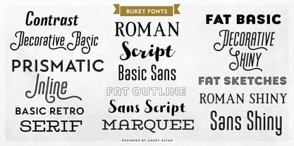 Buket Font Poster 2