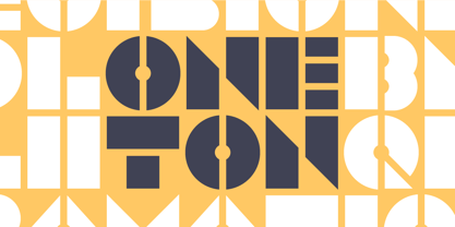 One Ton Font Poster 1