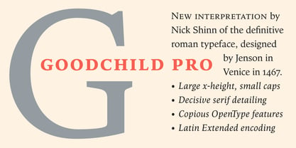 Goodchild Pro Font Poster 3