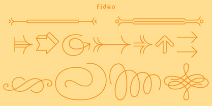 Fideo Font Poster 1
