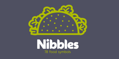 Nibbles Font Poster 1