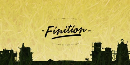 Finition Font Poster 1