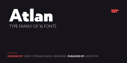 Atlan Font Poster 1