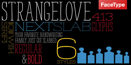 Strangelove NextSlab Font Poster 1
