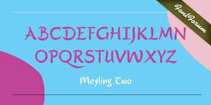 Meyling Font Poster 3