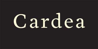 Cardea Font Poster 1