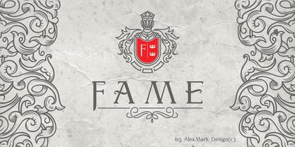 AM Fame Fuente Póster 2