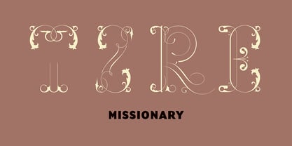 Missionary Font Poster 1