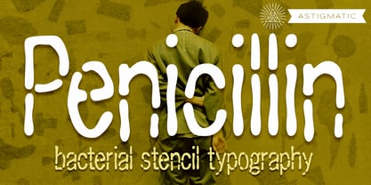 Penicillin AOE Font Poster 1