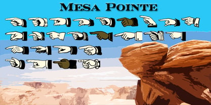 Mesa Pointe Fuente Póster 1