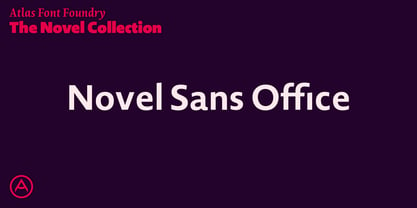 Novel Sans Office Pro Fuente Póster 1