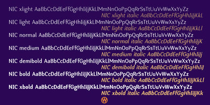 Nic Font Poster 2