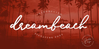 Dreambeach Font Poster 1