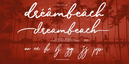Dreambeach Font Poster 6