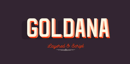 Goldana Font Poster 1