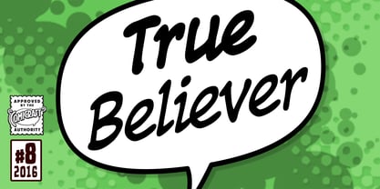 True Believer Font Poster 1