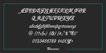 Glastonbury Font Poster 4